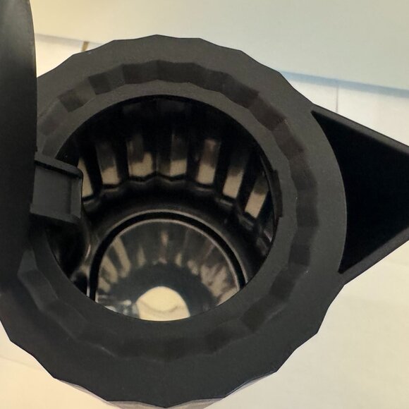 Alessi Plissé Electric Kettle Black 1.7L Designer Michele De Lucchi New in Box - Picture 5 of 8